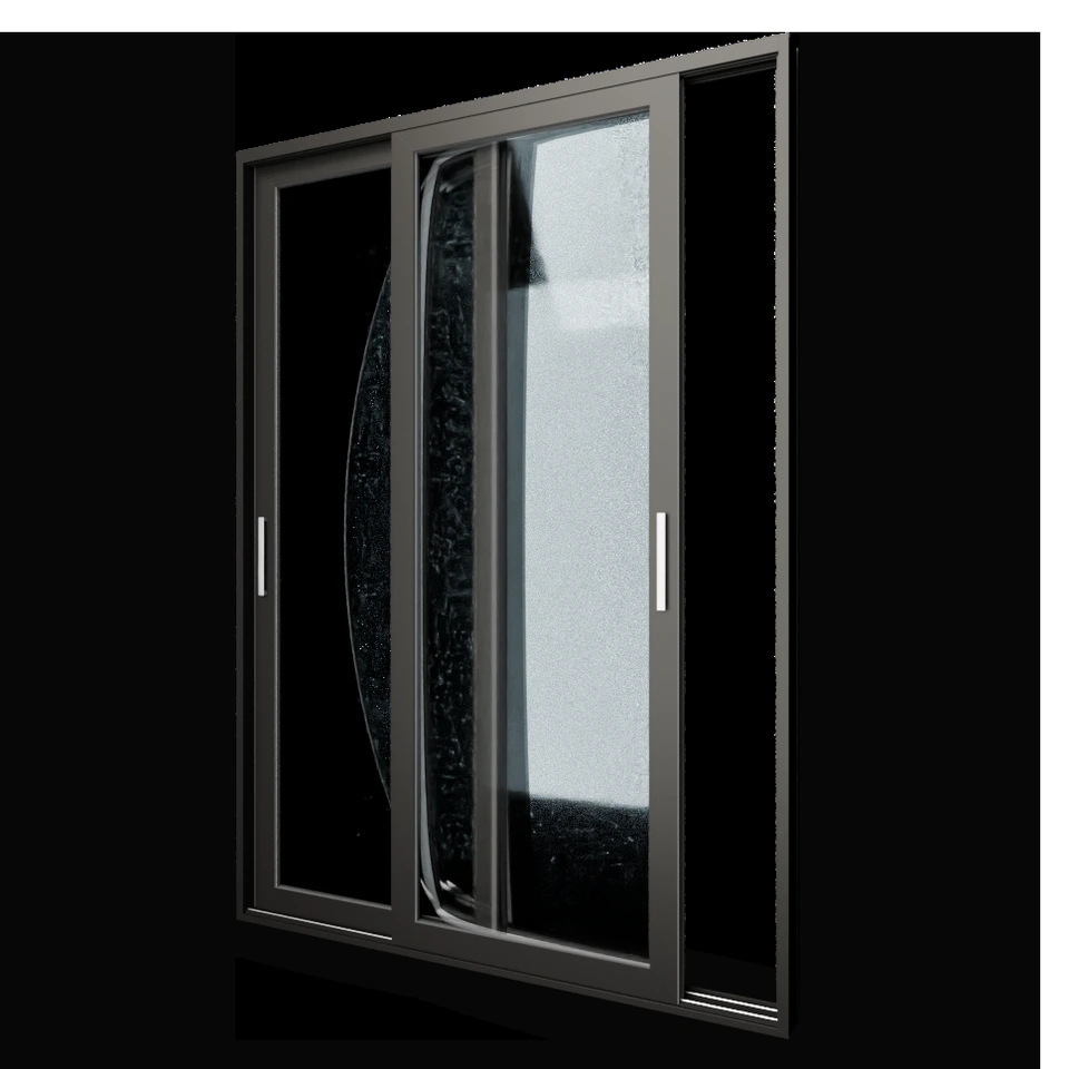 Hệ nhôm Maxpro SD115 — cửa đi mở trượt