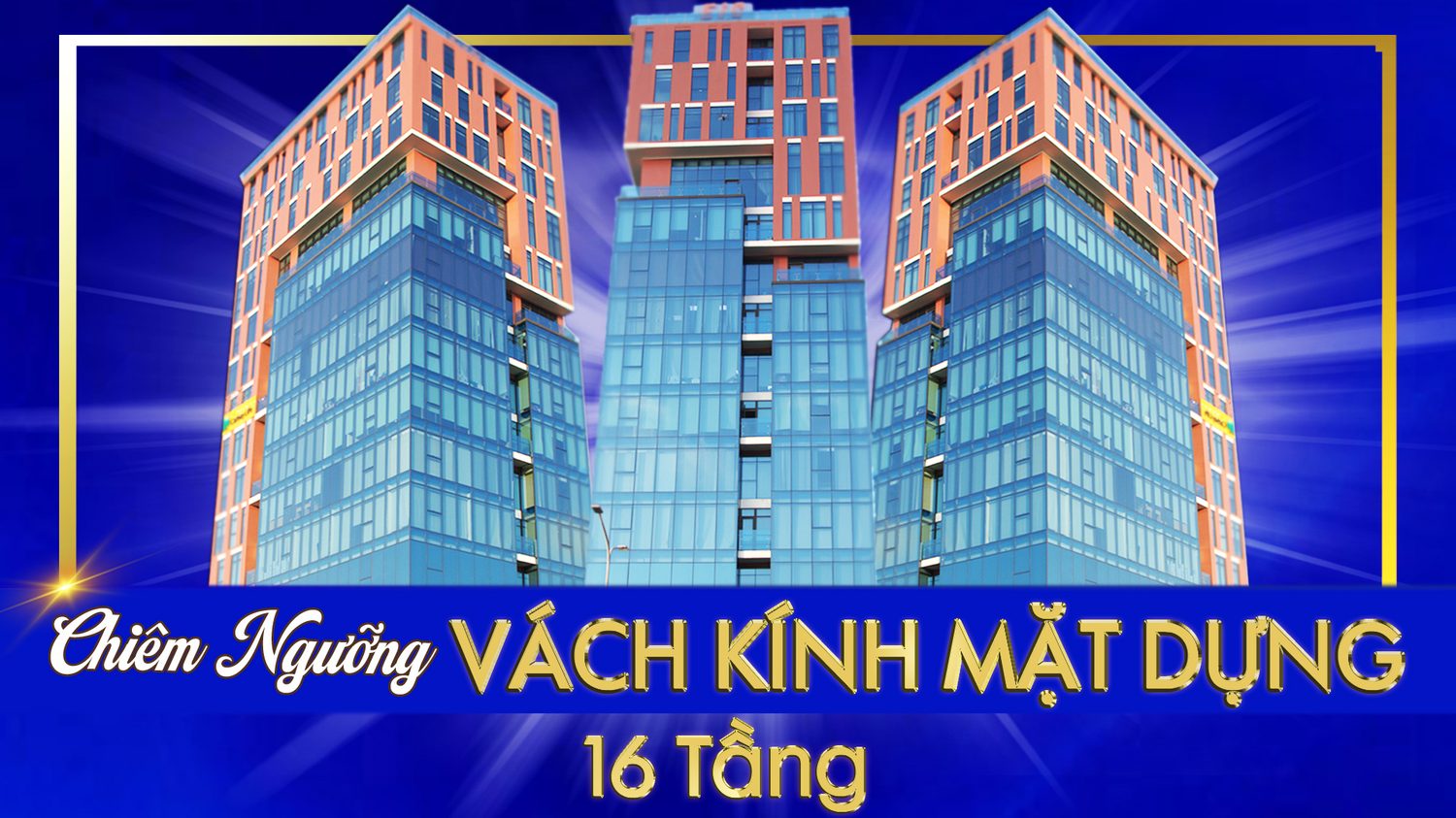 Tòa nhà EIC – tường kính hệ semi