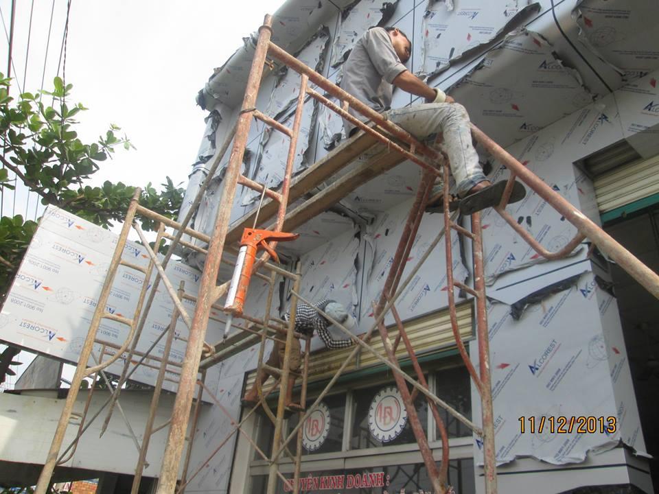cách làm mặt dựng alu
