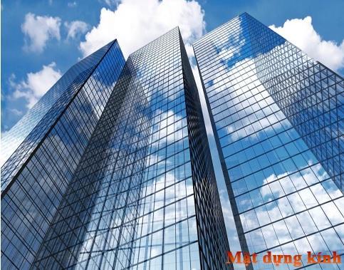 Vách kính mặt dựng nhà cao tầng