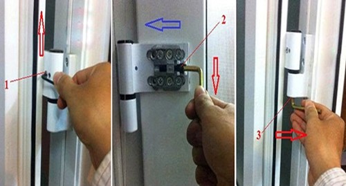 Cửa nhôm bị xệ cánh