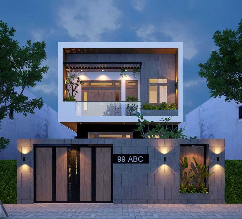 mẫu nhà phố đẹp