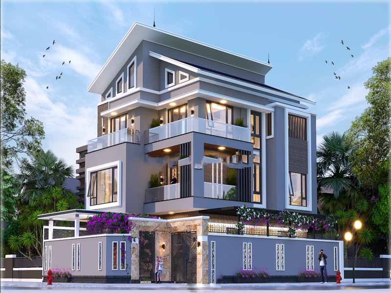 Nhà ở dùng cửa nhôm Xingfa Class A tại Đông Anh, Hà Nội