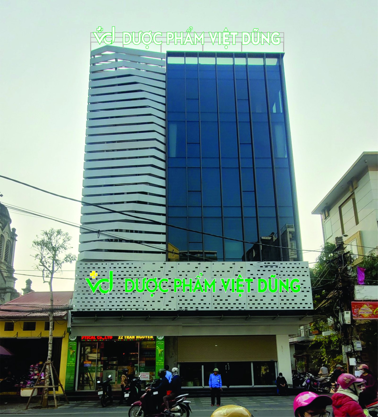 Mặt dựng kính do TKC sản xuất và lắp đặt